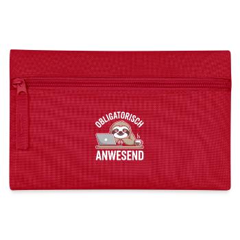 Bureau de réunion obligatoire du Sloth Sloth Telco - Trousse - rouge - Devant