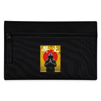 Budo-Spirit!  Japanisches Kampfkunst Design - Federtasche - Schwarz - Vorne
