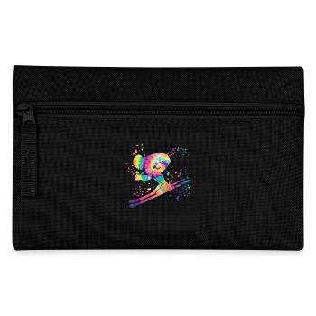 Ski alpin Sports d’hiver Ski nordique - Trousse - noir - Devant