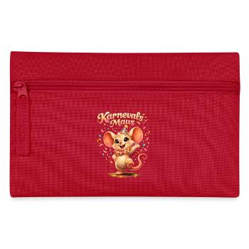 Carnival Mouse Costume – Carnival Outfit Cologne - Pencil Case - red - Front