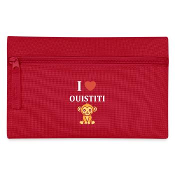 ouistiti - Trousse - rouge - Devant