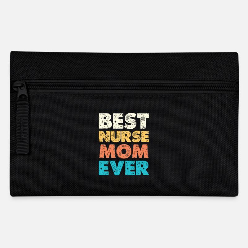 Meilleure maman infirmière - Trousse - noir