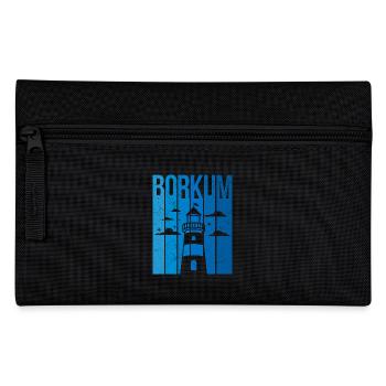 Borkum Island BORKUM North Sea Holiday Funny - Pencil Case - black - Front
