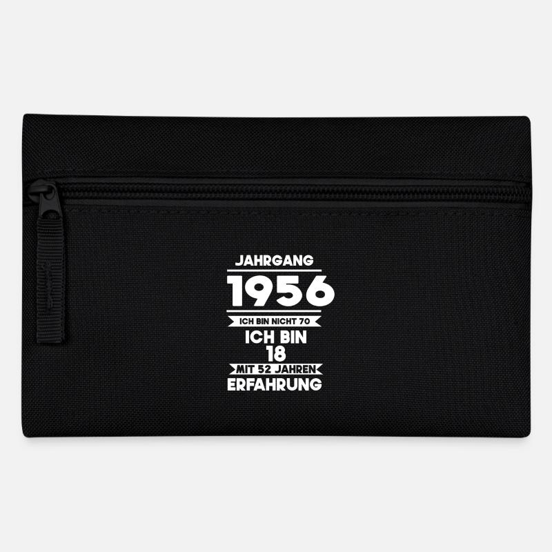Cool vintage 1956 - Pencil Case - black