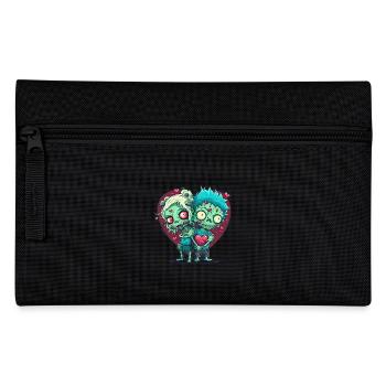 Valentine Zombie Love - Pencil Case - black - Front