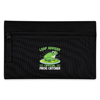 Frog Catcher Leap Adviser Frog - Pencil Case - black - Front