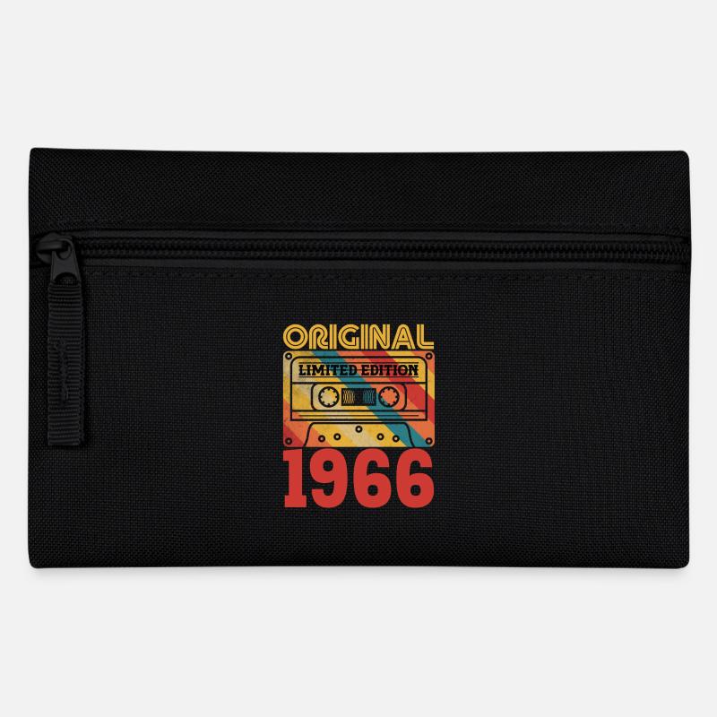 60th Birthday 60 Years Original 1966 Vintage - Pencil Case - black