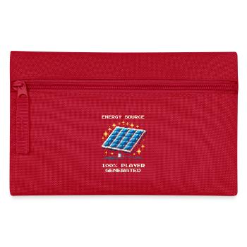Énergie solaire | Hors réseau et autosuffisance - Trousse - rouge - Devant