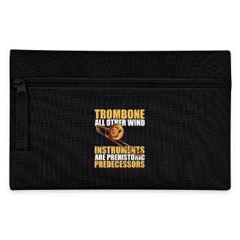 Instruments à vent Trombone Tromboniste Tromboniste - Trousse - noir - Devant