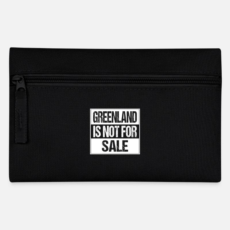 Le Groenland n’est pas à vendre - Trousse - noir
