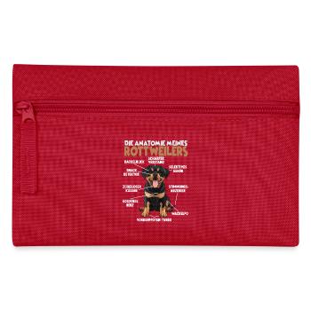Rottweiler T pour l’entraînement et la promenade autour de Rotti - Trousse - rouge - Devant