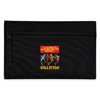 Toothcarp Killfish Toothed carp - Pencil Case - black - Front