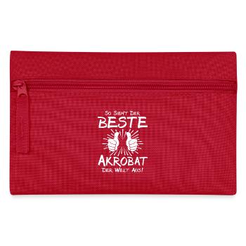 Meilleur acrobate - Trousse - rouge - Devant