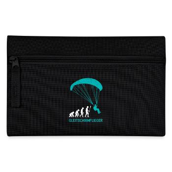 Paraglider GLEITSCHIRMFLIEGER LUSTIG - Pencil Case - black - Front