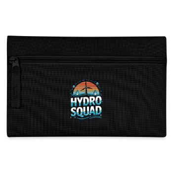  Hydro Squad Erneuerbare Energie Wasserkraft - Federtasche - Schwarz - Vorne