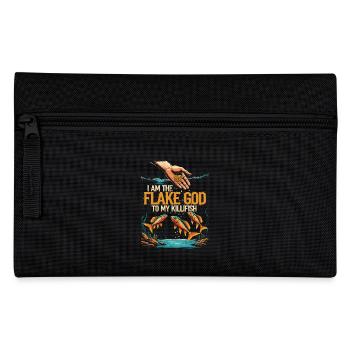 Toothcarp Killfish I Am The Flake God - Pencil Case - black - Front