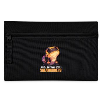 Fire Salamander Salamander - Pencil Case - black - Front