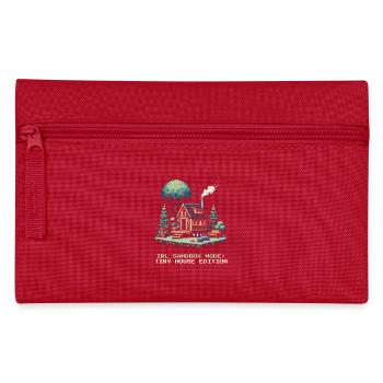 Sandbox Mode IRL | Tiny House Lifestyle - Pencil Case - red - Front