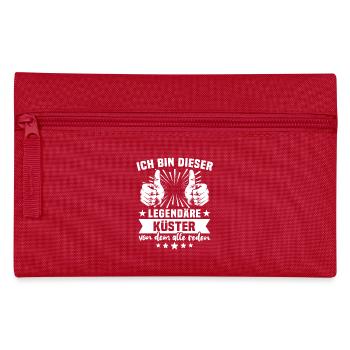Sexton legend - Pencil Case - red - Front