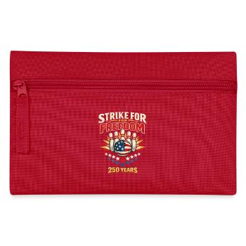 250-jähriges Amerika-Jubiläum USA-Flagge 250 Jahre - Federtasche - Rot - Vorne