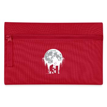 Bigfoot, pianiste - Trousse - rouge - Devant