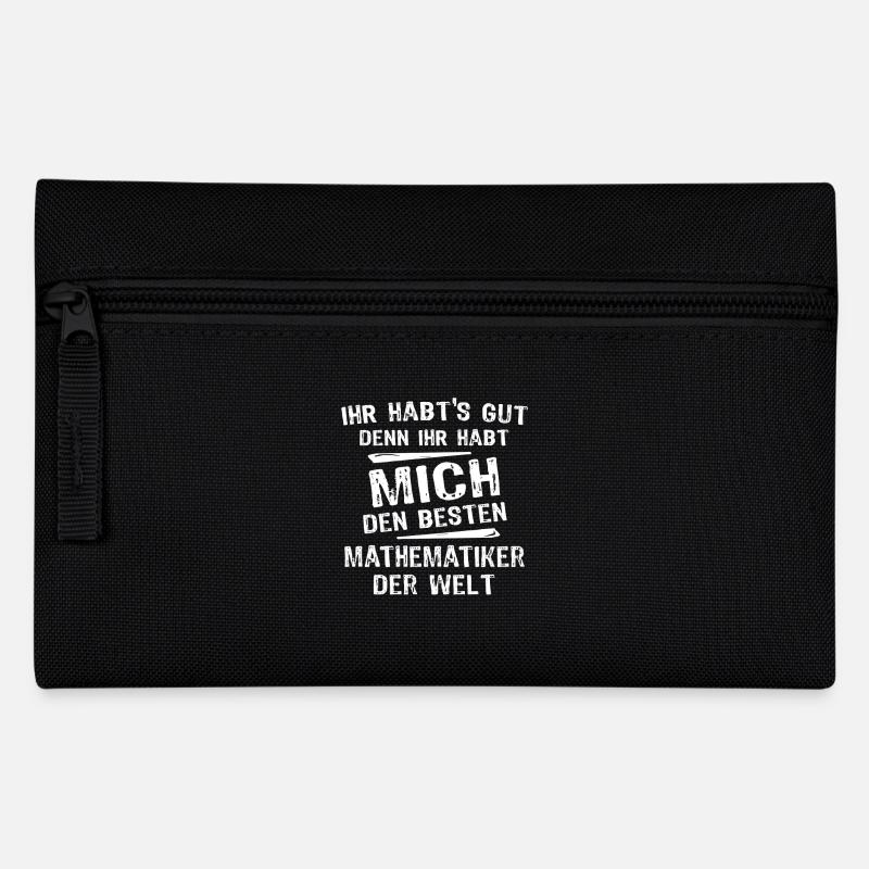 Mathematician - Pencil Case - black