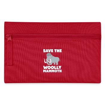 Mammoth - Pencil Case - red - Front