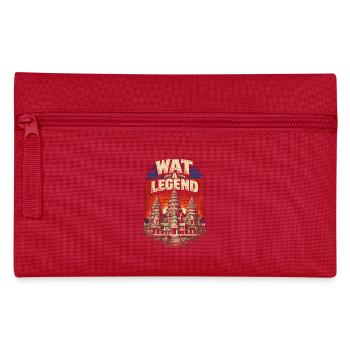 Kambodscha Kambodschaner Wat A Legend - Federtasche - Rot - Vorne