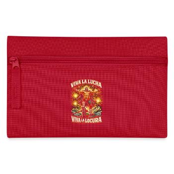 Lucha Libre Luchador Viva La Lucha Locura - Trousse - rouge - Devant