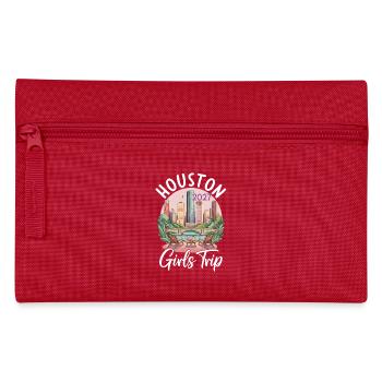 Houston 2027 Girls Trip - Pencil Case - red - Front
