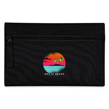 South Beach Sunset Miami - Pencil Case - black - Front