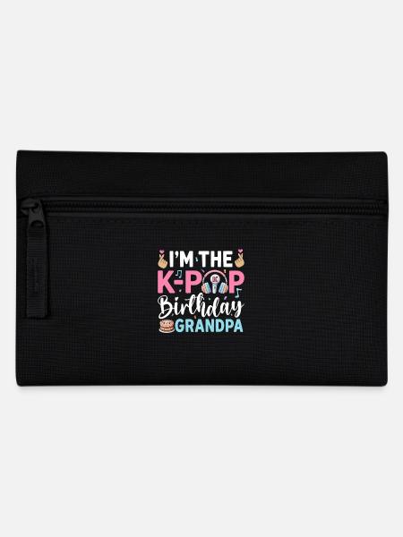 Je suis le grand-père anniversaire de la K-Pop - Trousse - noir