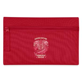 Cherry Blossom Sakura Cherry Blossom - Pencil Case - red - Front