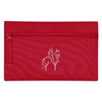 Sketch d’équitation - Trousse - rouge - Devant