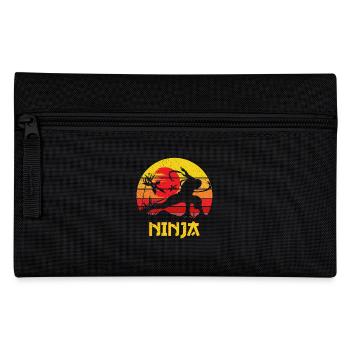 Sunset Ninja Silhouette - Federtasche - Schwarz - Vorne