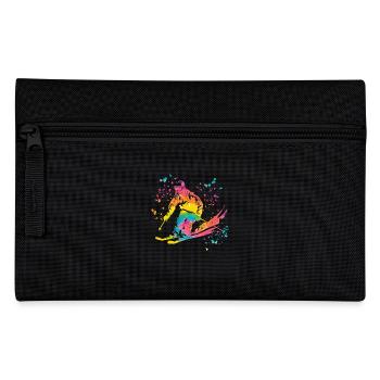 Alpine skiing Winter sports Nordic skiing - Pencil Case - black - Front