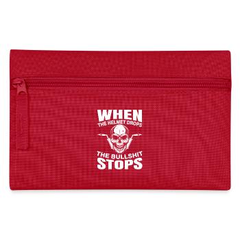 Soudeurs Quand le Casque Tombe, Les Conneries S’Arrêtent - Trousse - rouge - Devant