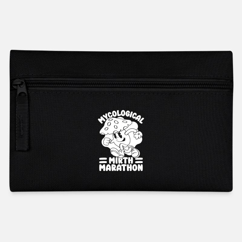Morkelsvampar Mykologiskt Glädjemaraton - Pennfodral - svart