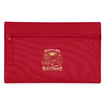 Lowrider Auto Keep It Low Keep It Chicano - Federtasche - Rot - Vorne