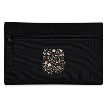 Wildflowers Flowers Flowers Natural Botanical Garden - Pencil Case - black - Front