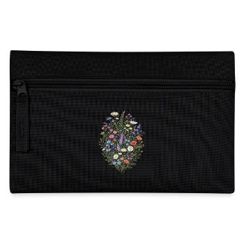 Wildflowers Flowers Flowers Natural Botanical Garden - Pencil Case - black - Front
