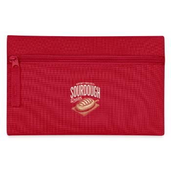 Local Sourdough Dealer - Pencil Case - red - Front
