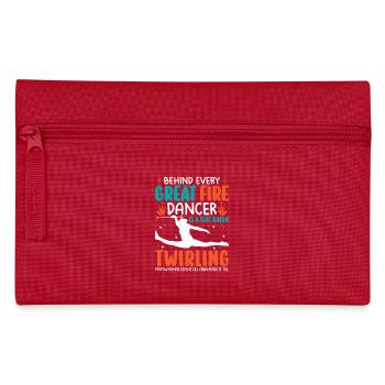 Danseuse de l’école de danse Vortex Dance - Trousse - rouge - Devant