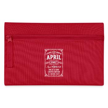 Großartig seit April 1982 - Federtasche - Rot - Vorne