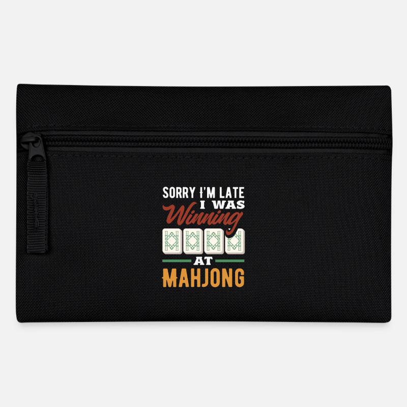 C’est l’heure du Mahjong - Trousse - noir