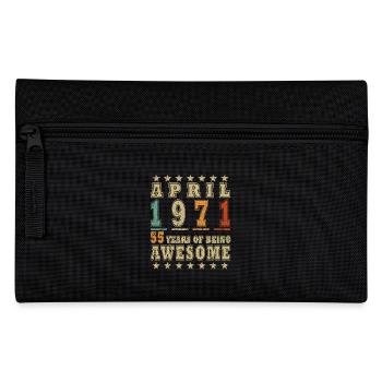 Jubilee year April 1971 - Pencil Case - black - Front