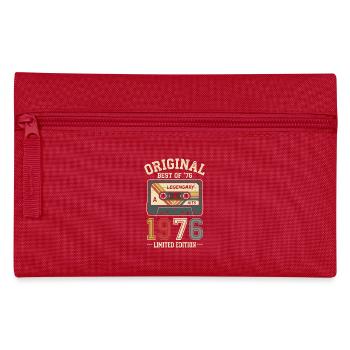 Original 1976 Retro Cassette Tape 50th Birthday - Pencil Case - red - Front
