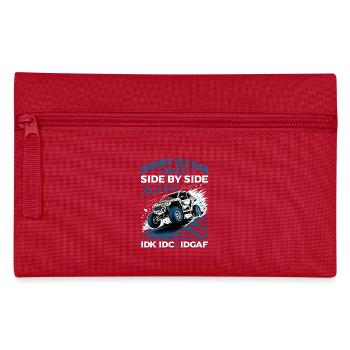 UTV Off Road 4 Wheeler Side by side - Federtasche - Rot - Vorne