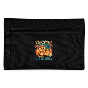 Ambiance Âme du Pickleball Uniquement Drôle - Trousse - noir - Devant