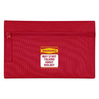 Structural formula molecule - Pencil Case - red - Front